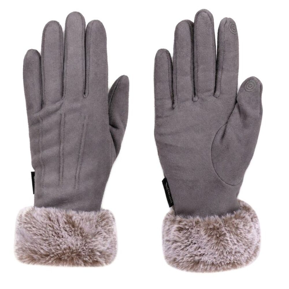 Trespass Womens/Ladies Betsy Winter Gloves / Storm Grey